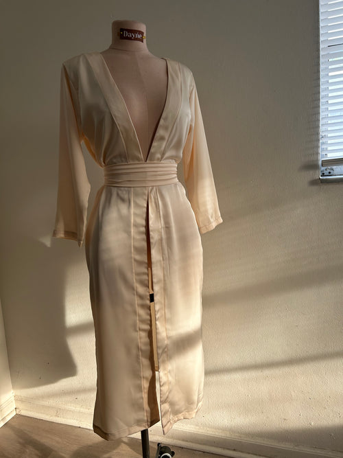 Arcane- Satin Cardigan